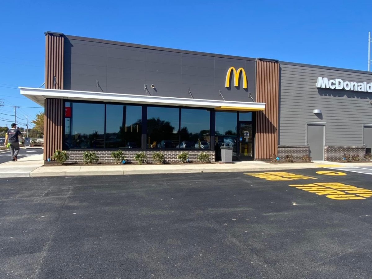 commercial window tinting on mcdonalds windows in pittsburgh